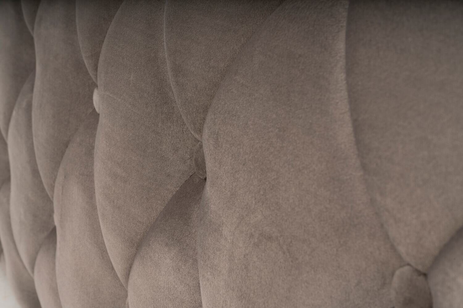 QUEEN VICTORIA PANEL HEADBOARD WARM GRAY