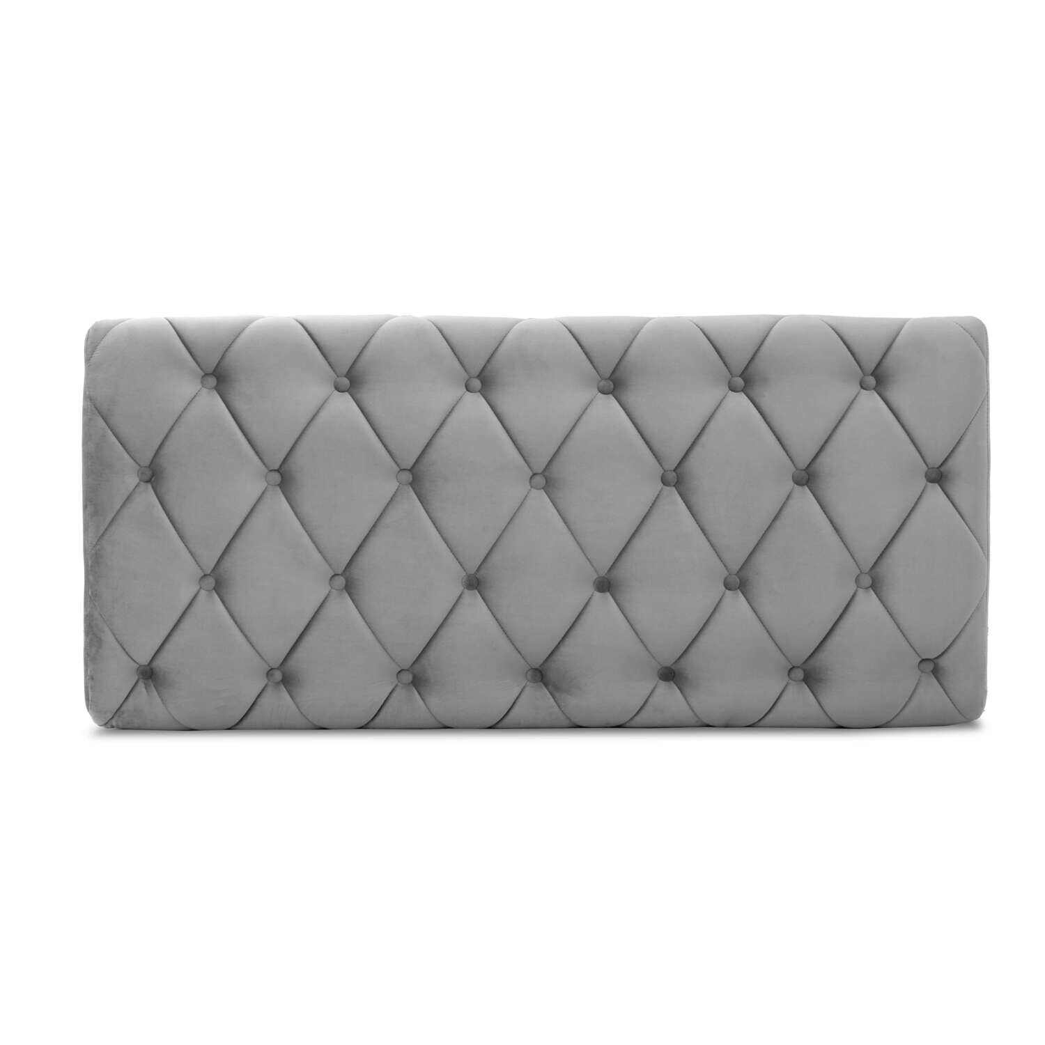 KING VICTORIA PANEL HEADBOARD GRAPHITE