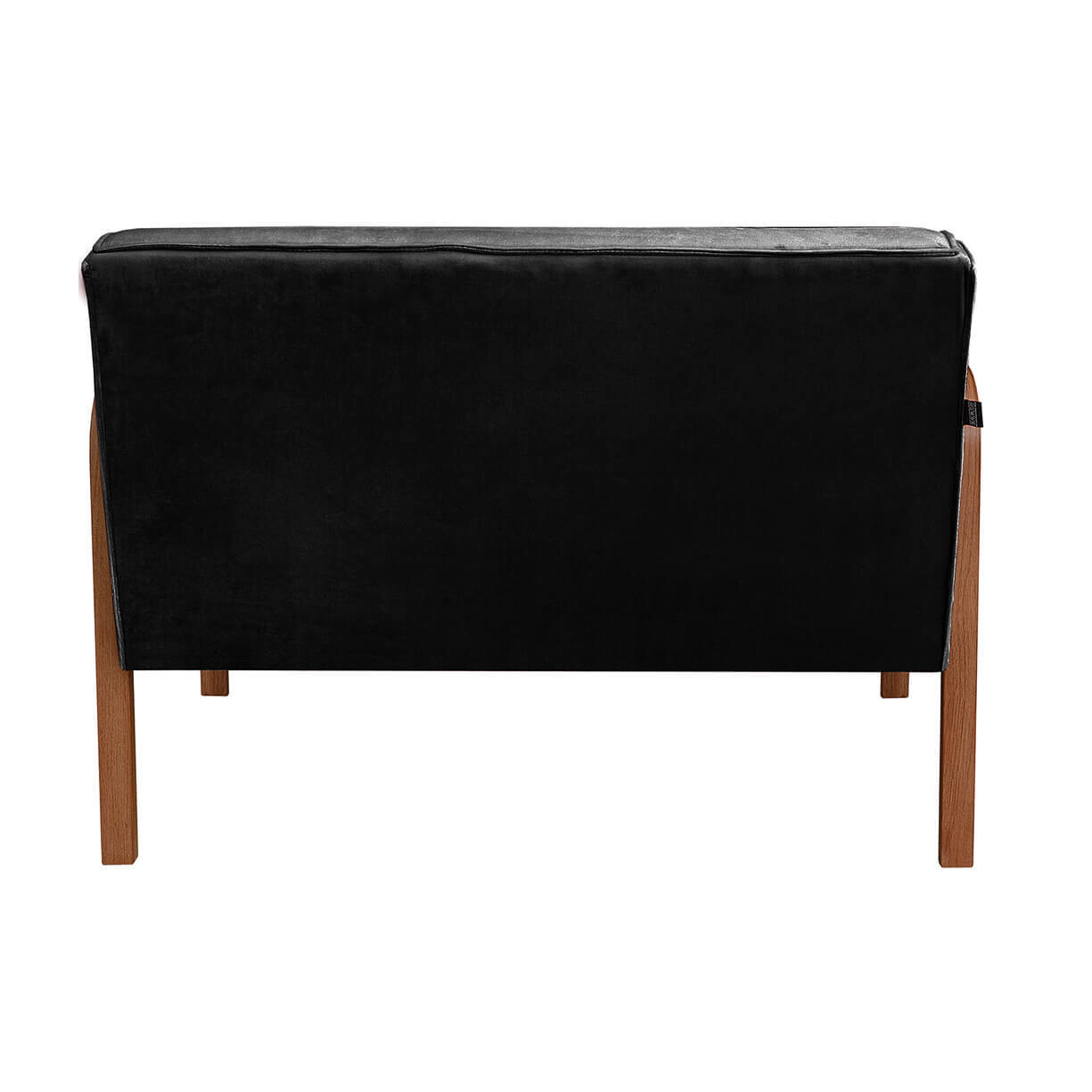 LANCASTER ARMCHAIR 2-SEATER VELUT BLACK II