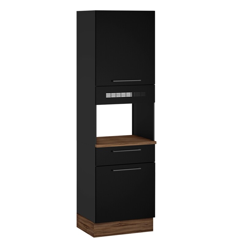 MUNICH KITCHEN PANTRY NEW BLACK/GRAPHITE MUNICH KITCHEN PANTRY NEW BLACK/GRAPHITE