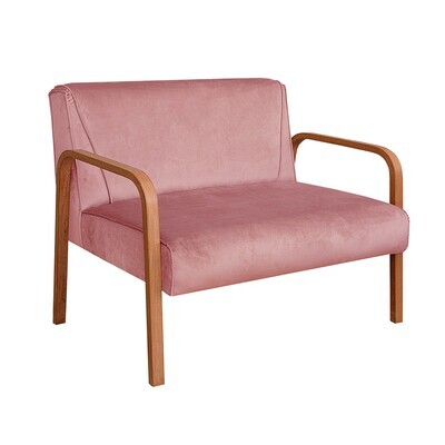 LANCASTER ARMCHAIR 2-SEATER VIP BLUSH II