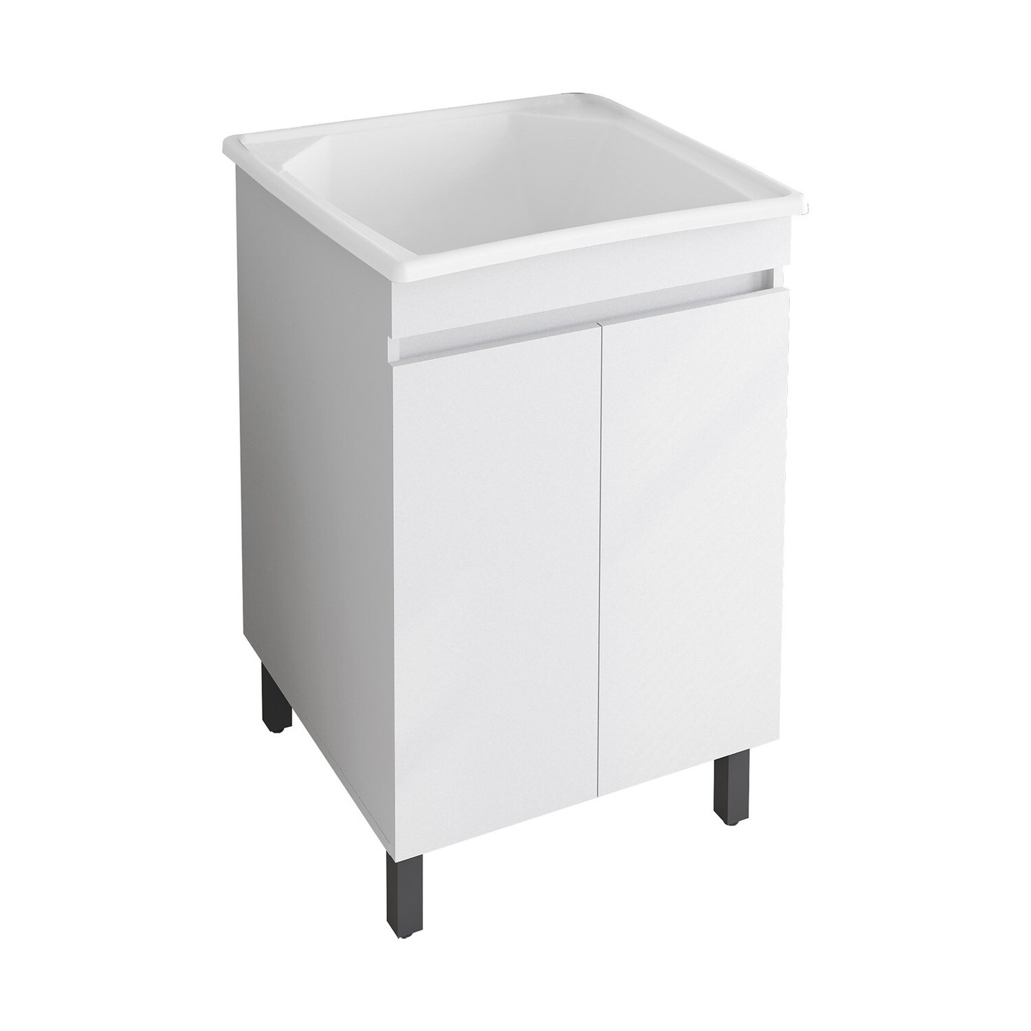 DALYAN LAUNDRY SINK W/ WHITE CABINET
