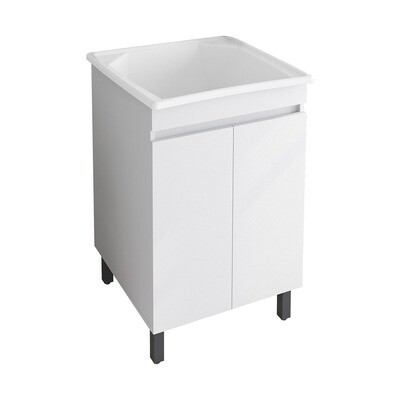 DALYAN LAUNDRY SINK W/ WHITE CABINET