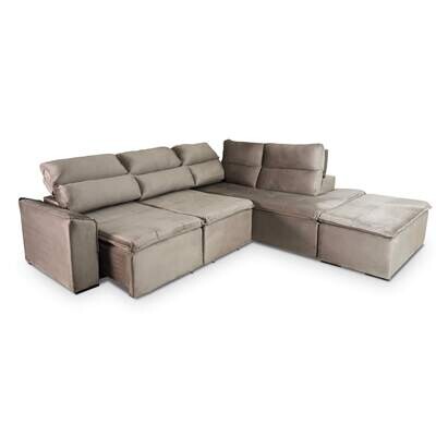 WILSHIRE SECTIONAL VIP WARM GRAY