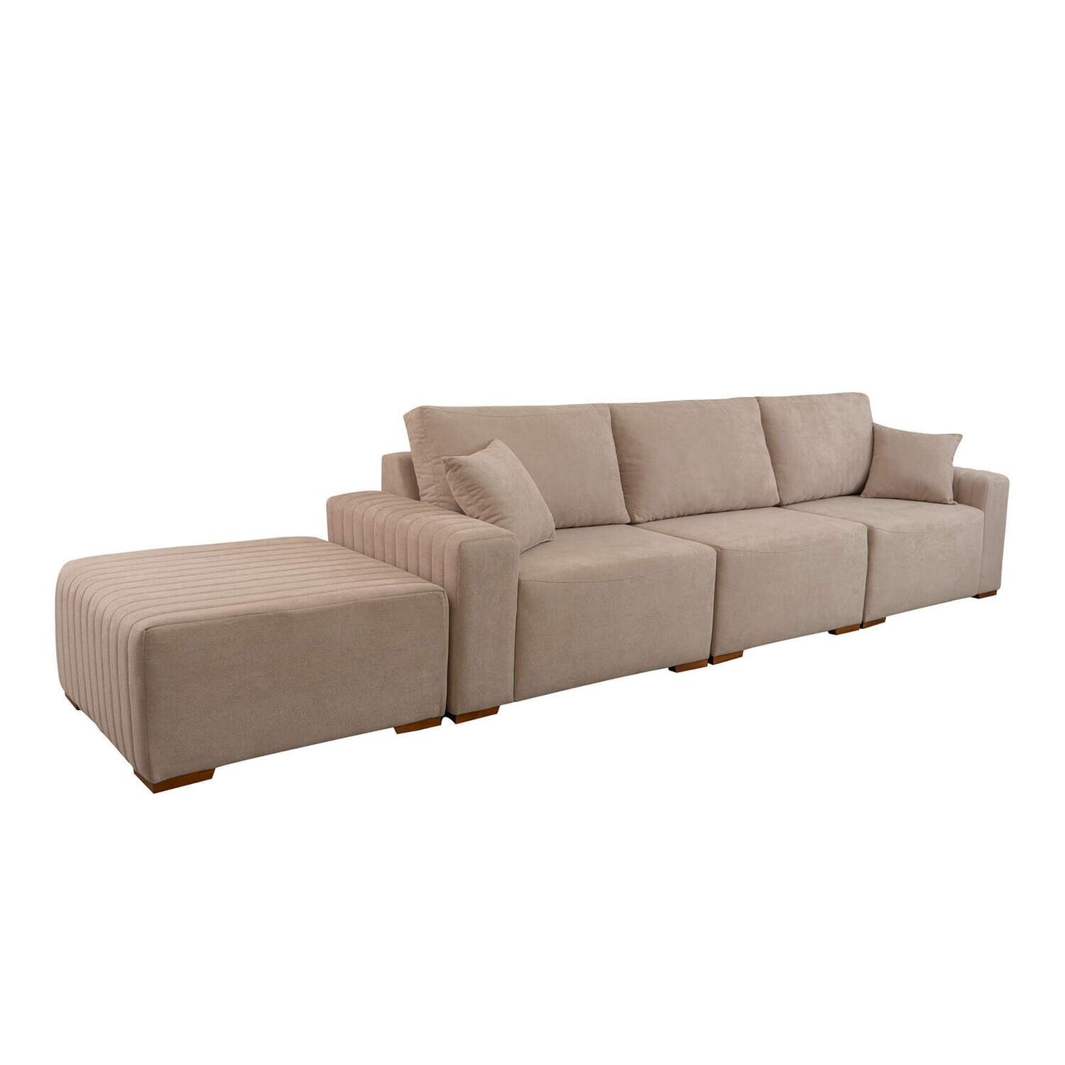 MONROE 4-PIECE SECTIONAL BEIGE