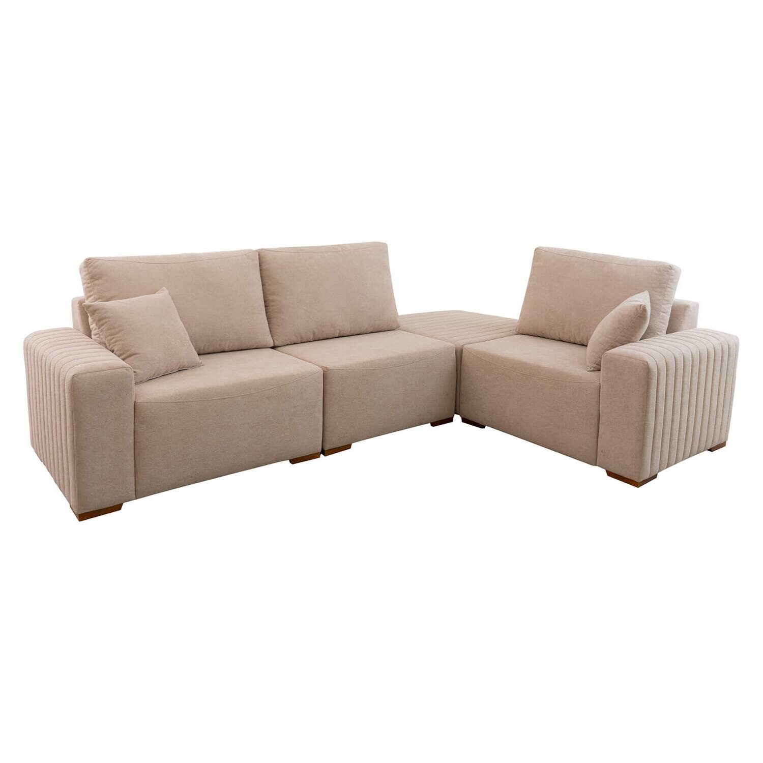MONROE 4-PIECE SECTIONAL BEIGE