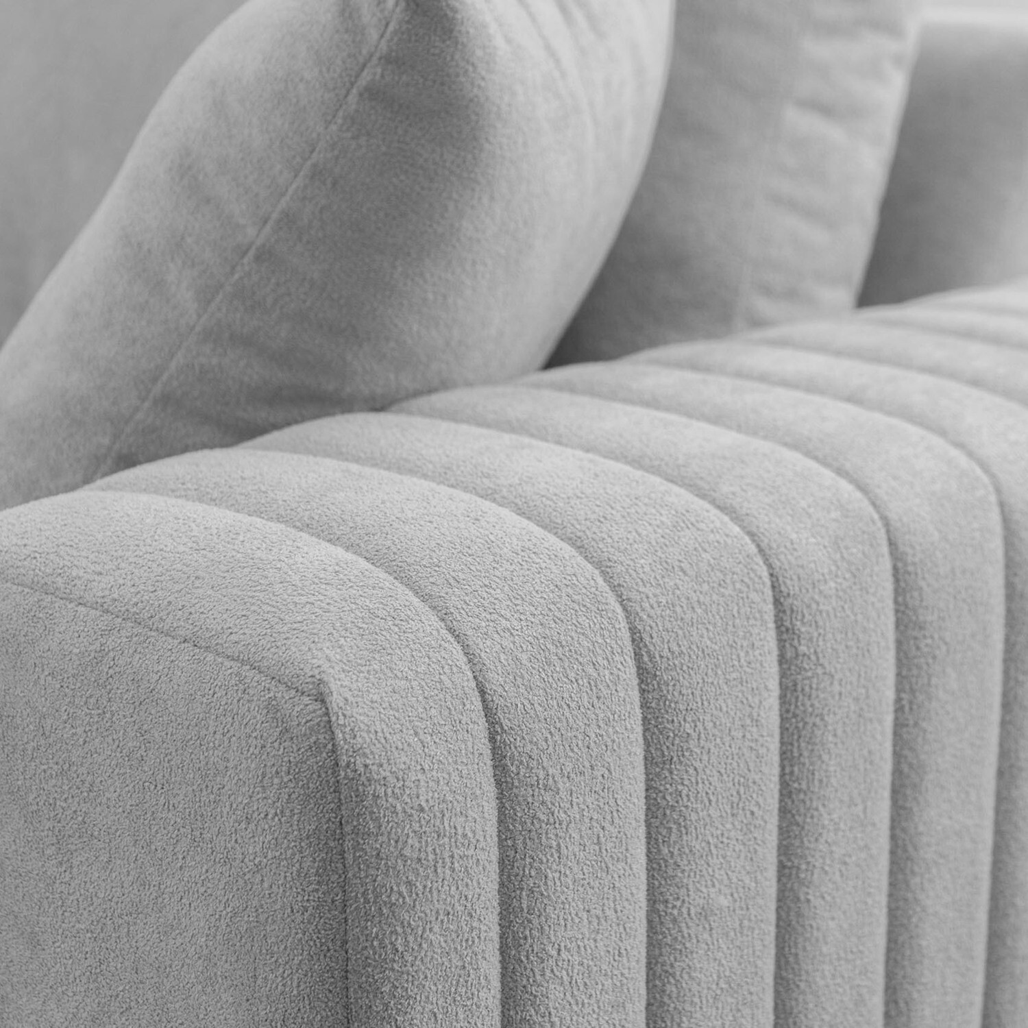 MONROE 4-PIECE SECTIONAL GRAY