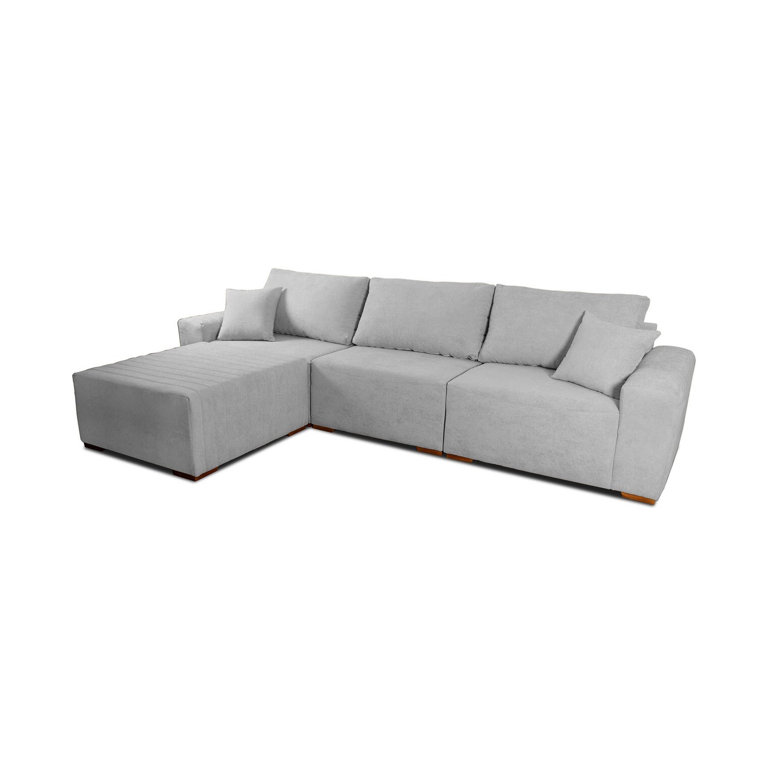 MONROE 4-PIECE SECTIONAL GRAY