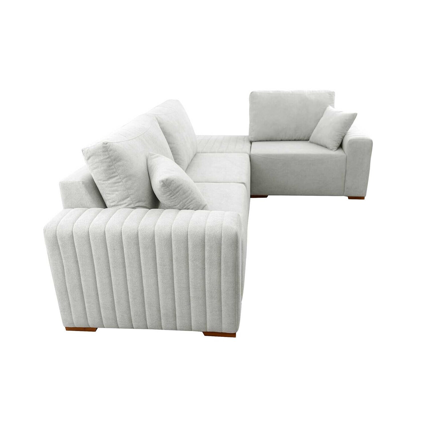 MONROE 4-PIECE SECTIONAL OFF WHITE