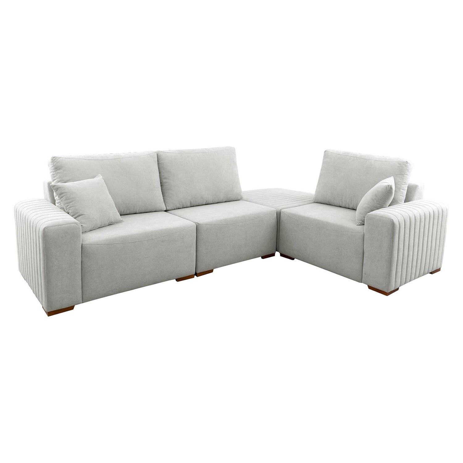 MONROE 4-PIECE SECTIONAL OFF WHITE