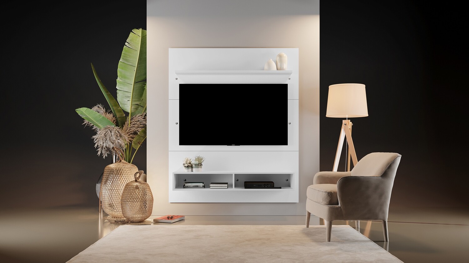 CAROLINA PANEL WHITE