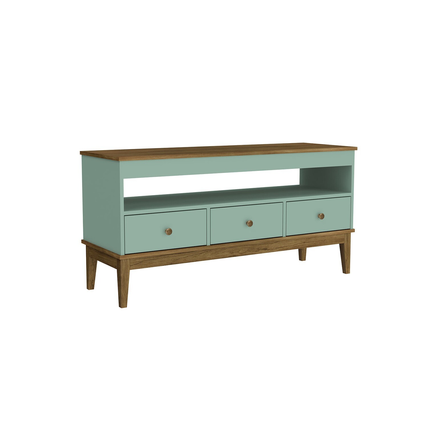 CHARLESTON HERITAGE ACCENT CABINET MOCHA/OLIVE