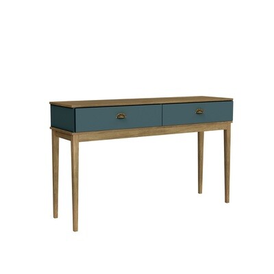 CHARLESTON HERITAGE CONSOLE TABLE MOCHA/DEEP MARINE