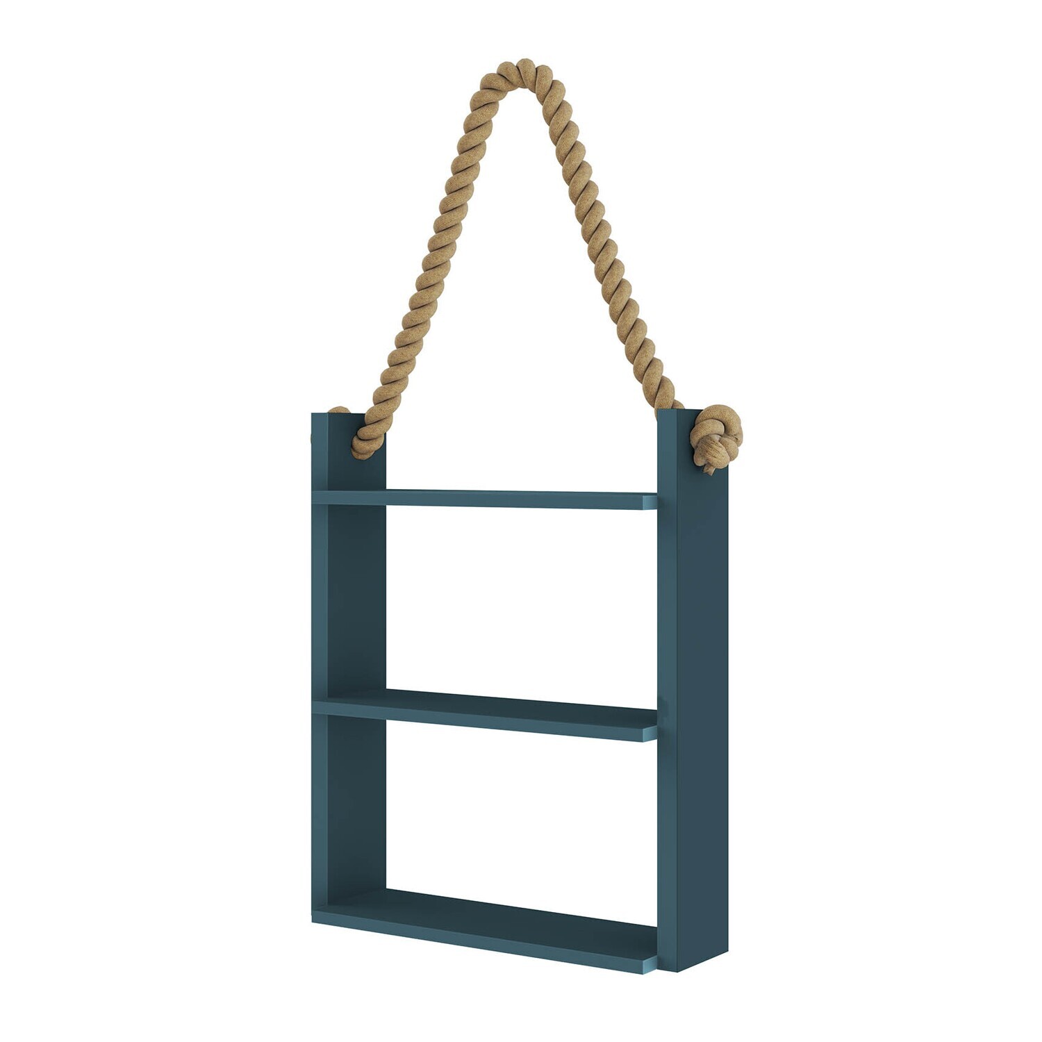 LINDEN HANGING ROPE SHELF DEEP MARINE