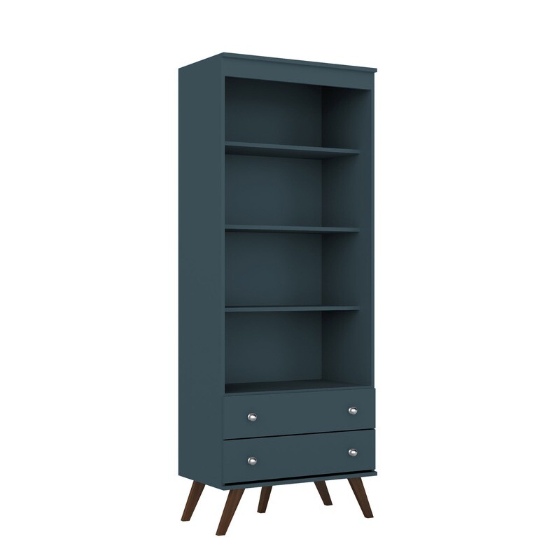 MANCHESTER BOOKCASE DEEP MARINE