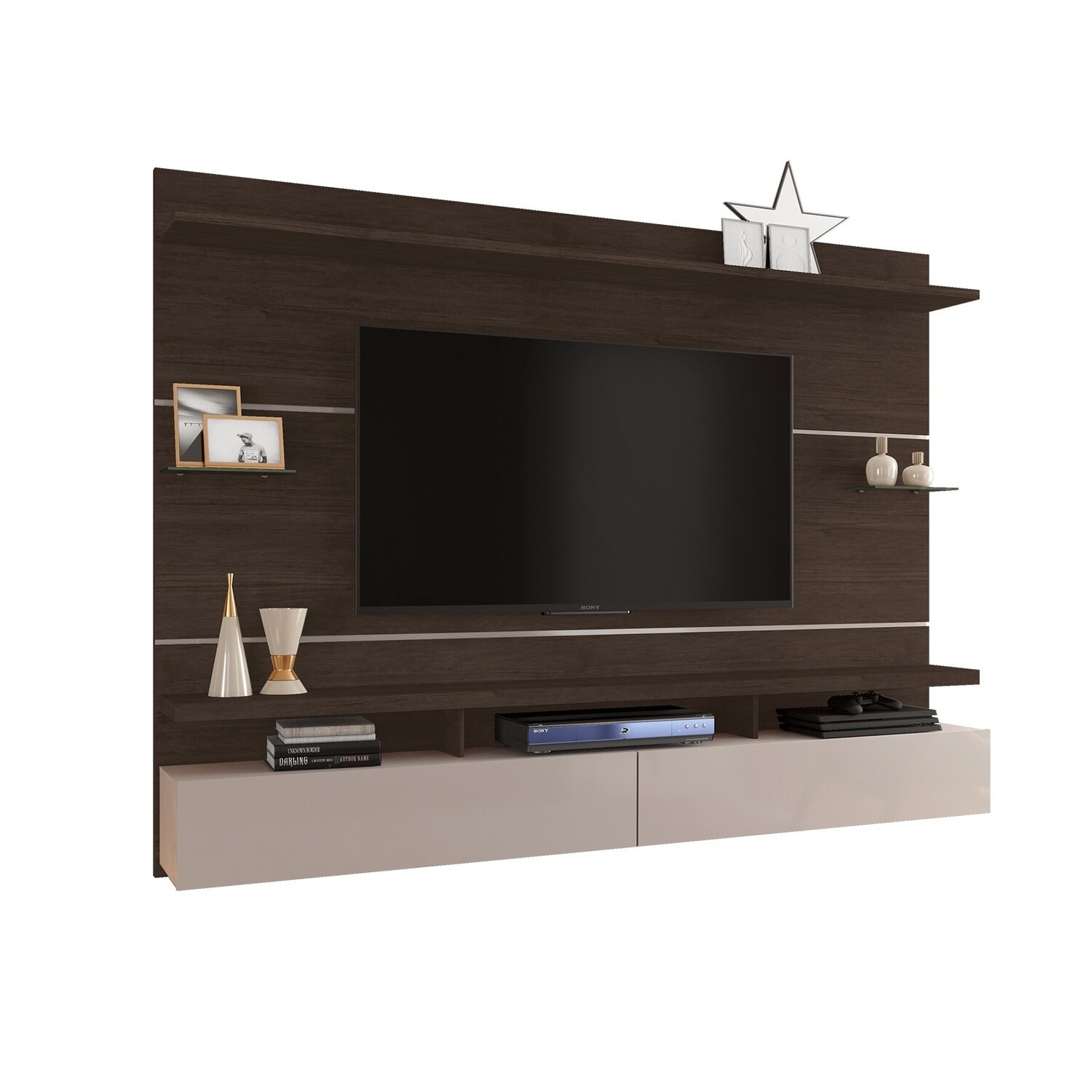 CAGUAS PANEL CAFFE/OFF WHITE