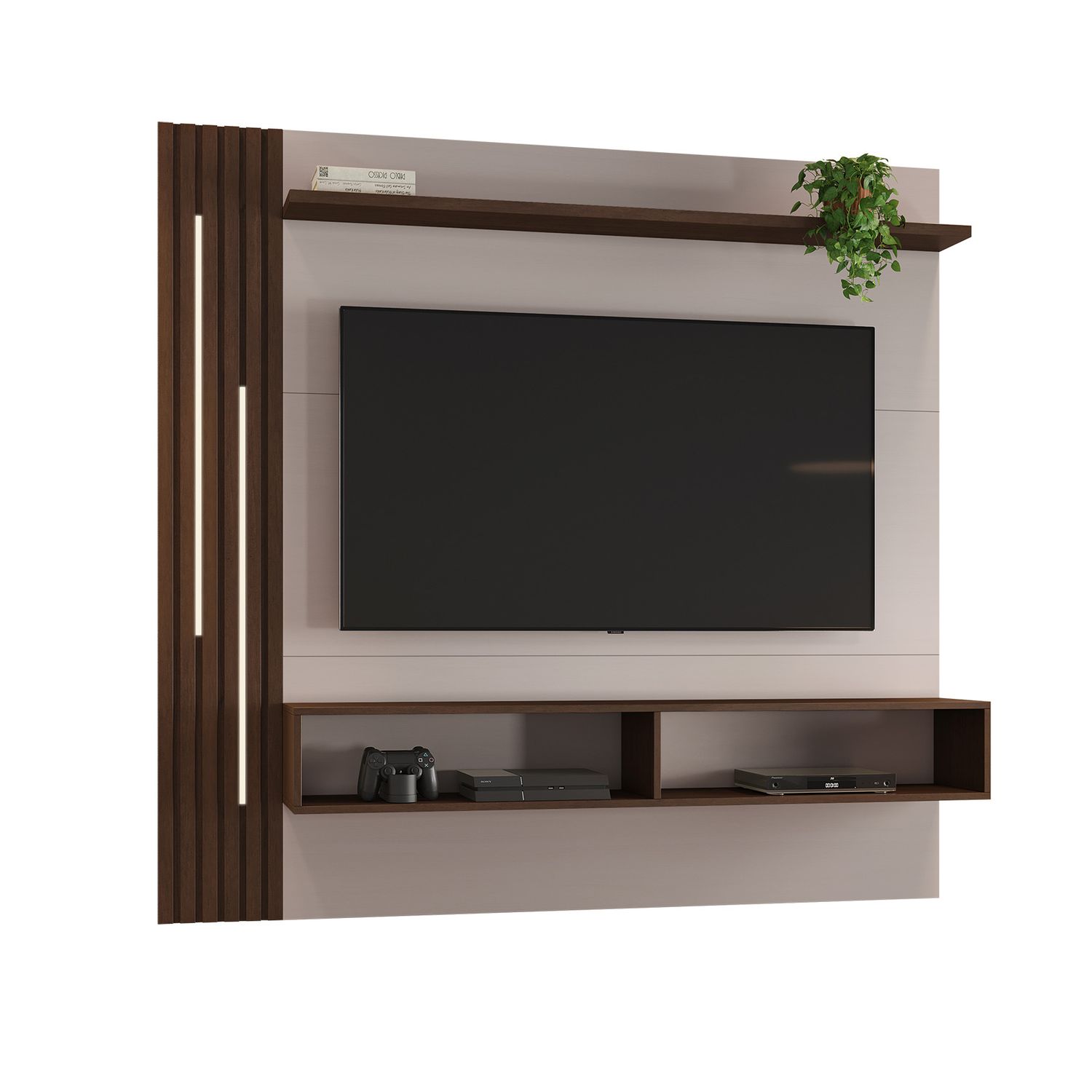 LUQUILLO PANEL OFF WHITE/CAFFE