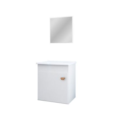 ALANYA II WALL MOUNT VANITY SET WHITE