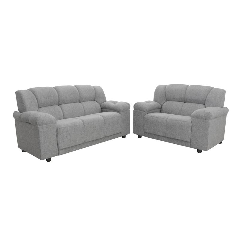 HAMILTON SET GRAY TWISTED 2-PCS