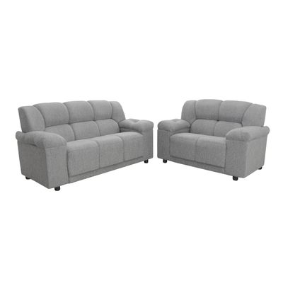 HAMILTON SET GRAY TWISTED 2-PCS