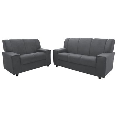 ALEXANDRIA SET VELUT GRAY 2-PCS