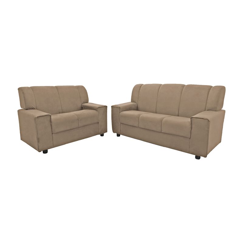 ALEXANDRIA SET VELUT BEIGE 2-PCS