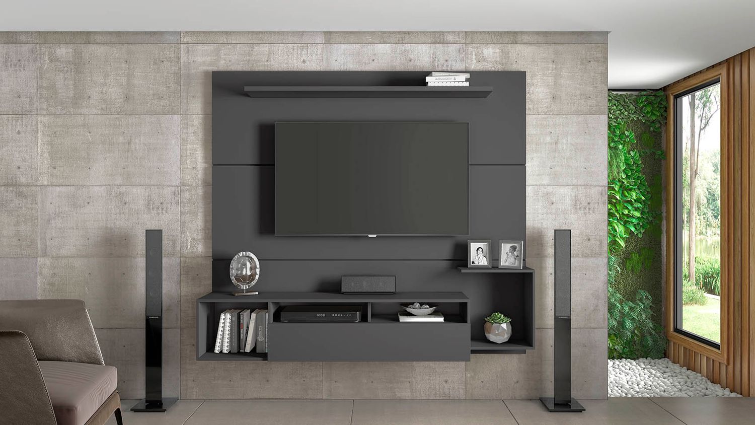 BAYAMON PANEL GRAPHITE