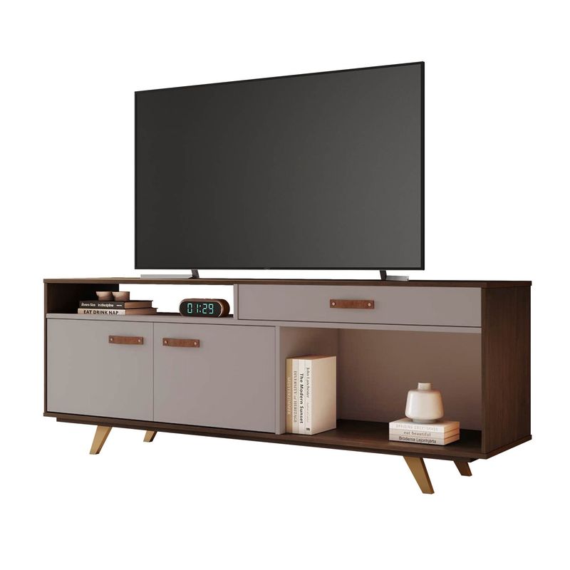 VEGA ALTA TV STAND CAFFE/OFF WHITE