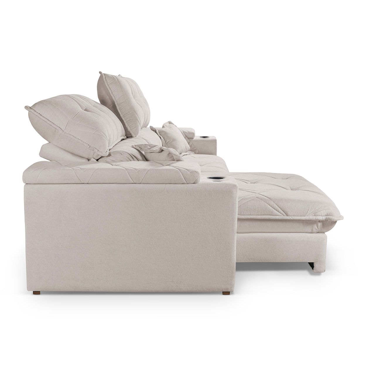 122 IN. ANAHEIM FAMILY SOFA OFF WHITE