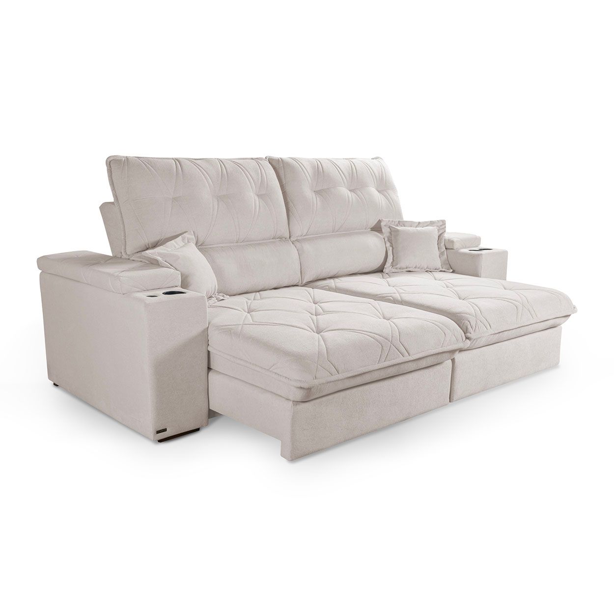 94 IN. ANAHEIM FAMILY SOFA OFF WHITE
