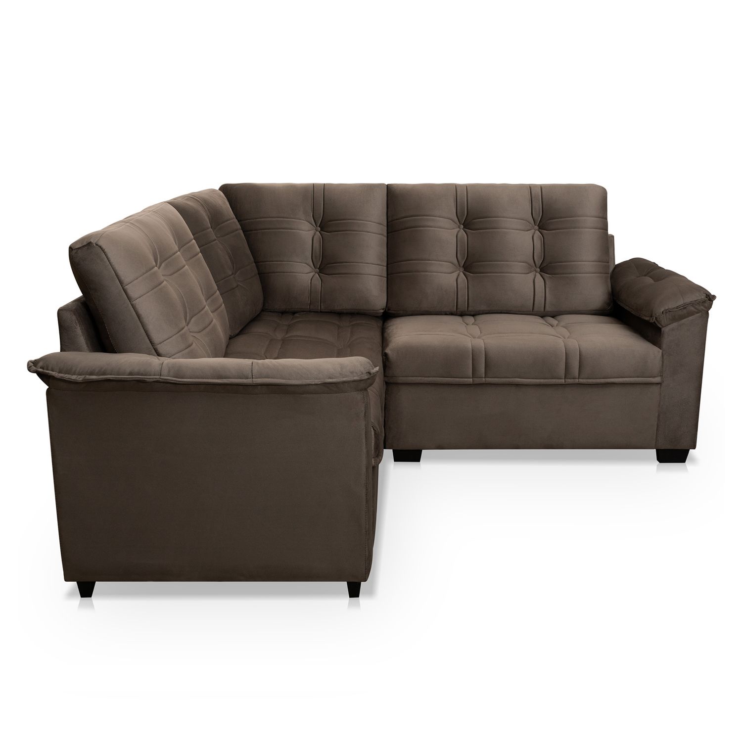 COIMBRA SECTIONAL VIP BROWN