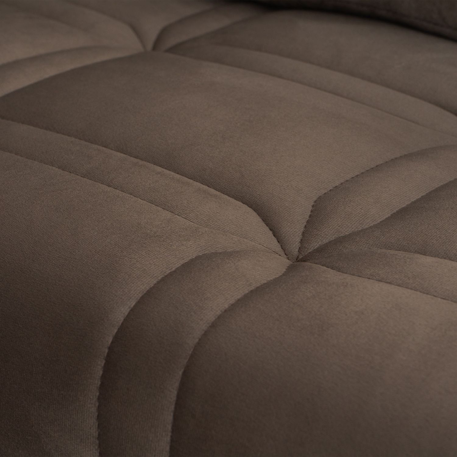 COIMBRA SECTIONAL VIP BROWN