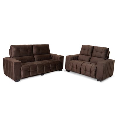 SEVILLE SET VIP BROWN 2-PCS