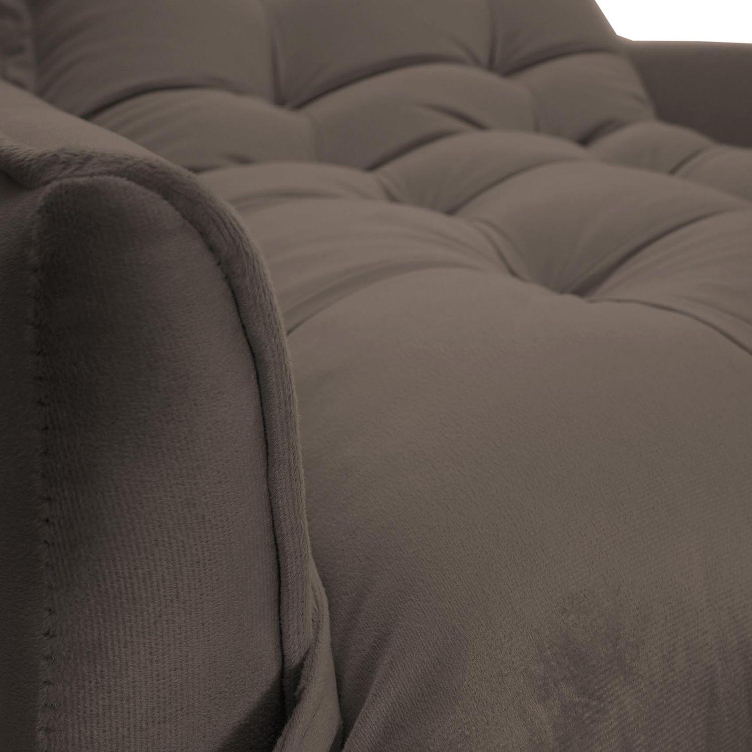 NEW HAVEN RECLINER AND OTTOMAN BROWN