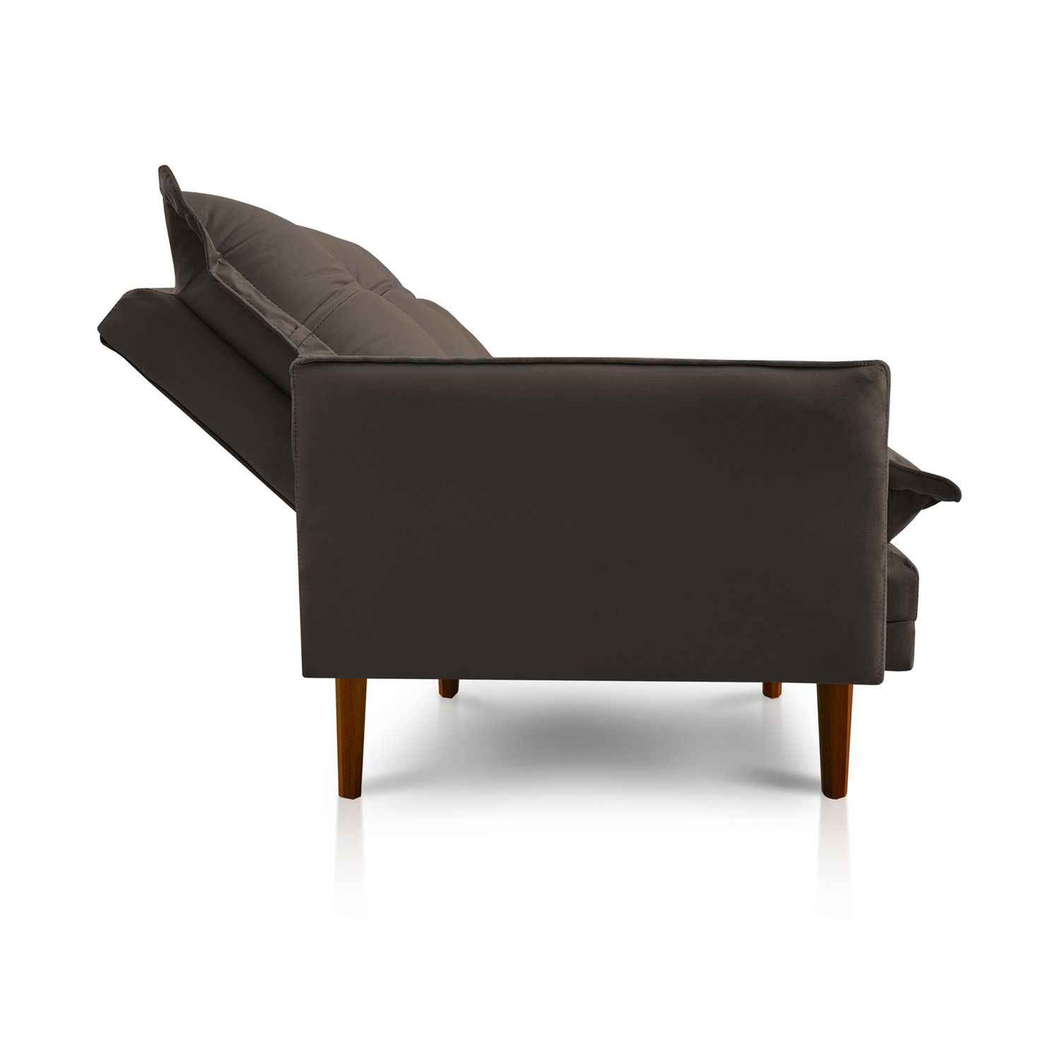 NEW HAVEN RECLINER AND OTTOMAN BROWN