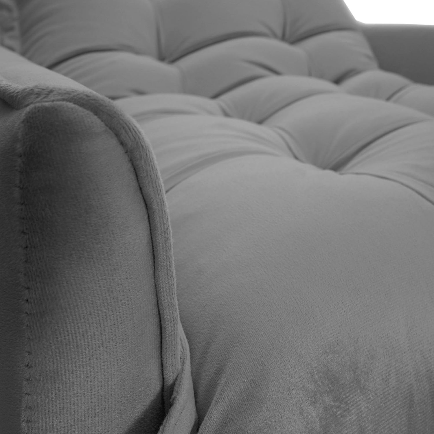 NEW HAVEN RECLINER AND OTTOMAN GRAPHITE