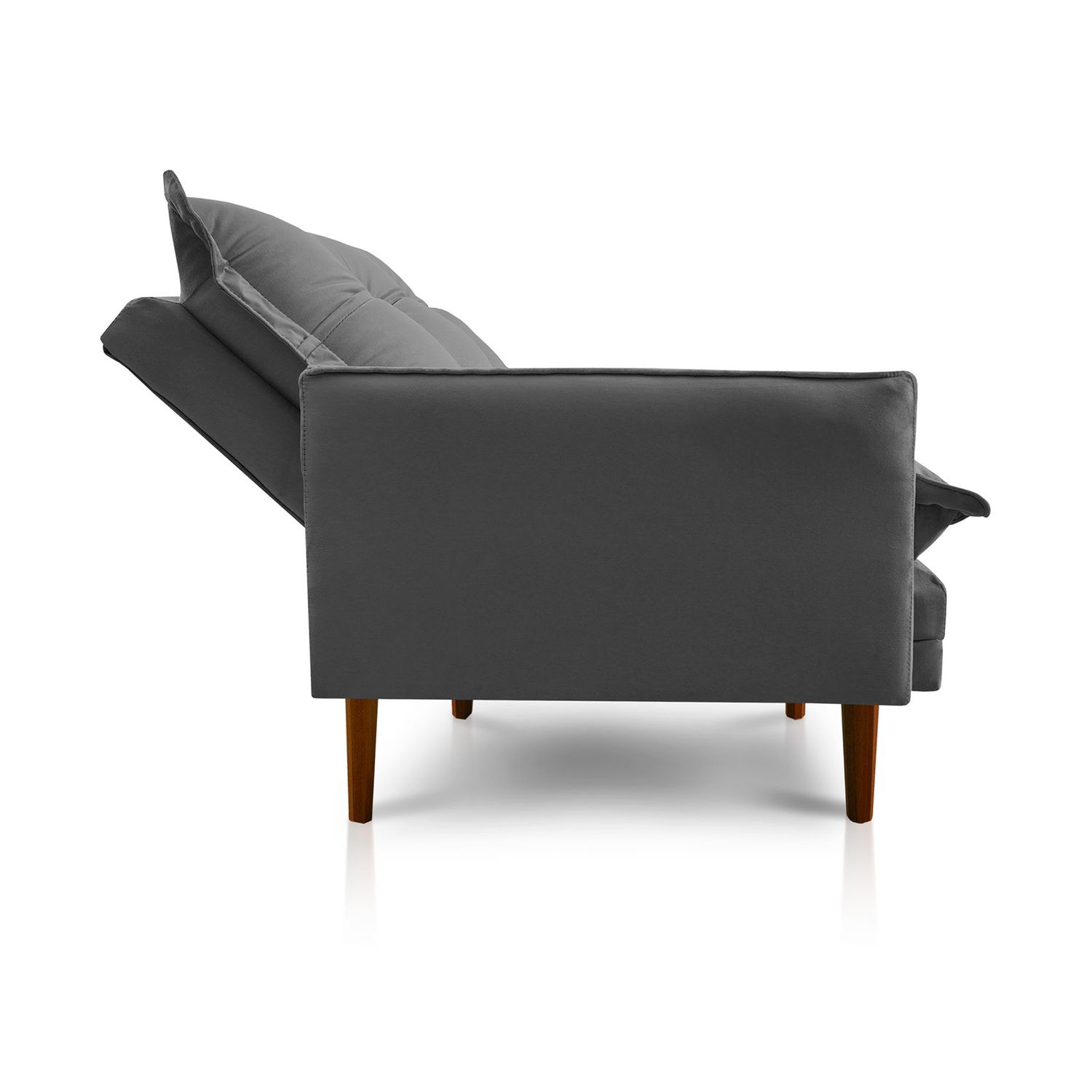 NEW HAVEN RECLINER AND OTTOMAN GRAPHITE