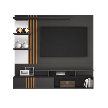 GUAYNABO PANEL GRAPHITE/CINNAMON