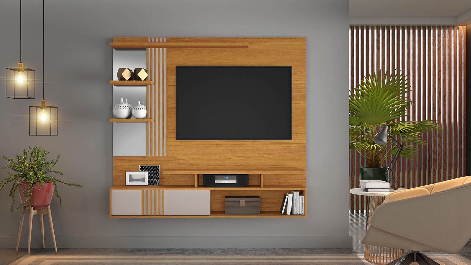 GUAYNABO PANEL CINNAMON/OFF