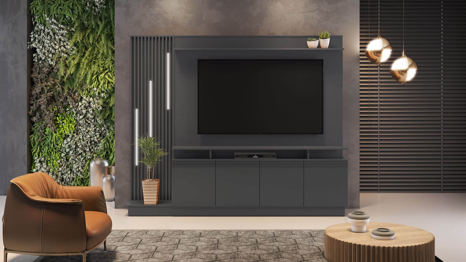 OREGON HOME THEATER GRAPHITE