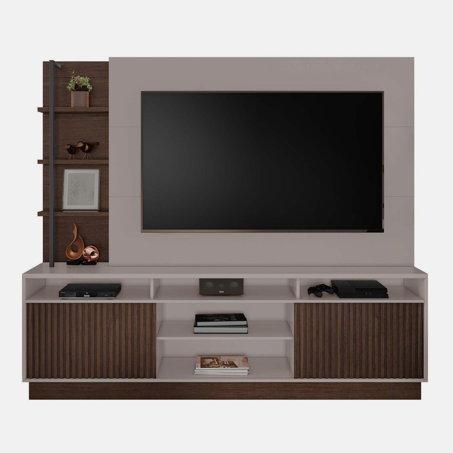 HILLSBORO HOME THEATER OFF WHITE/CAFFE