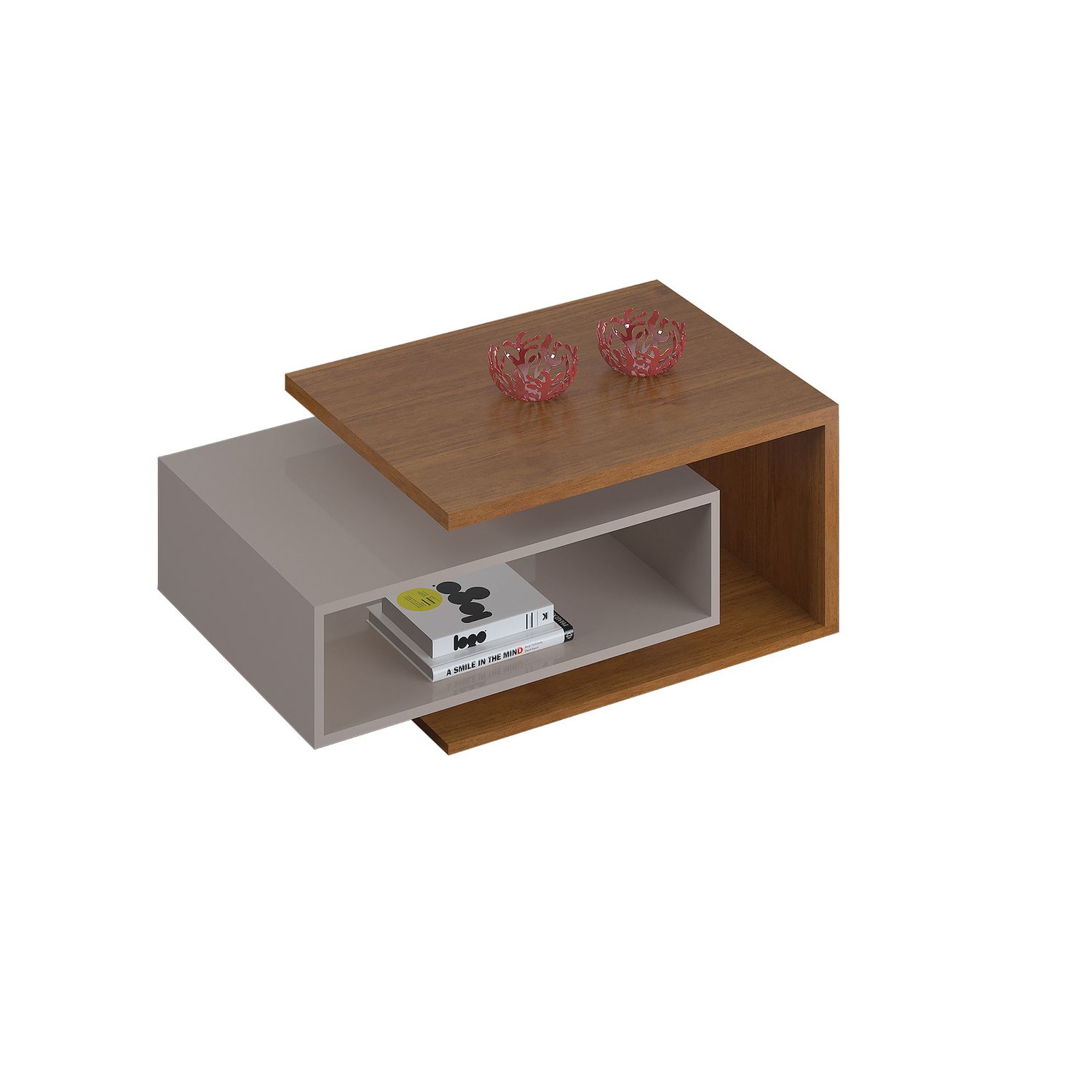 EUGENE COFFEE TABLE CINNAMON/OFF