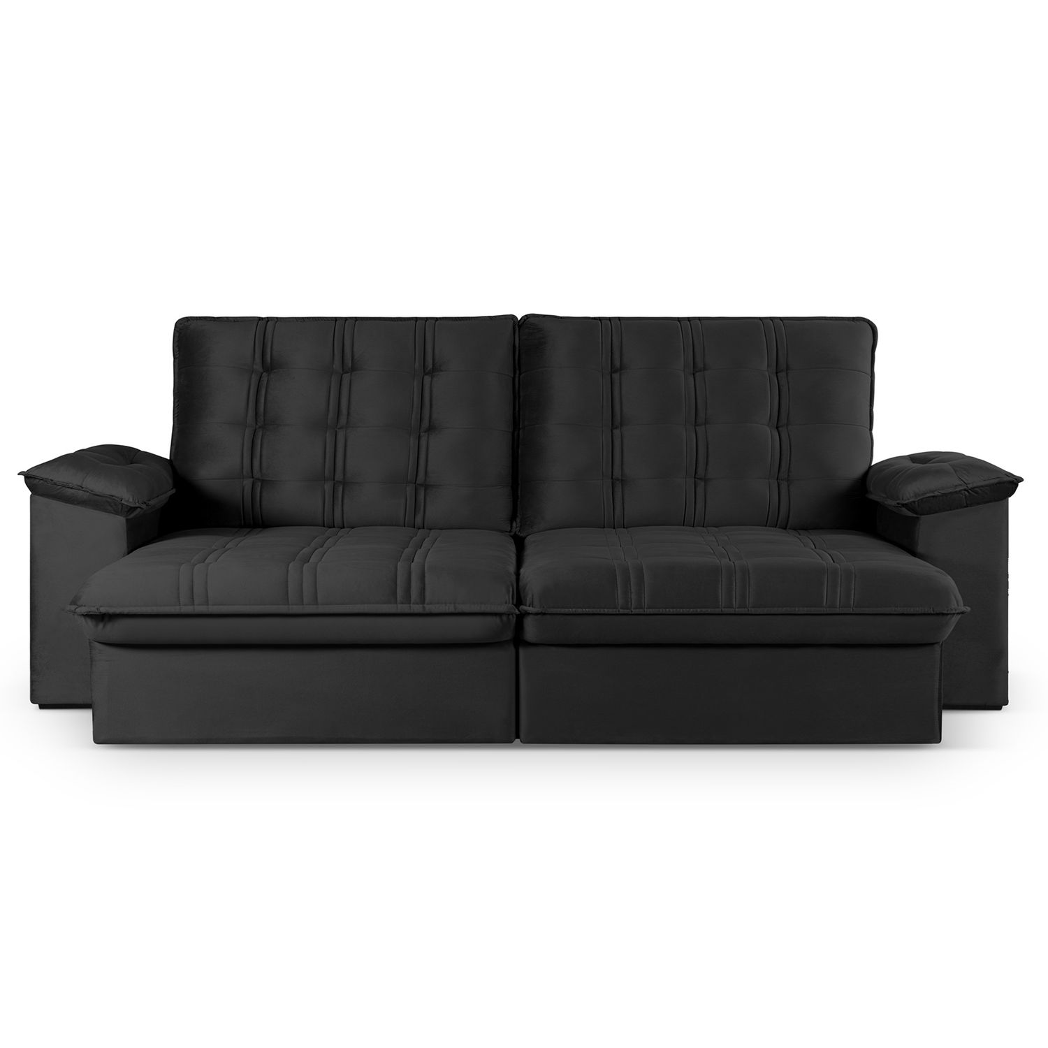 90 IN. PARAMOUNT FAMILY SOFA BLACK