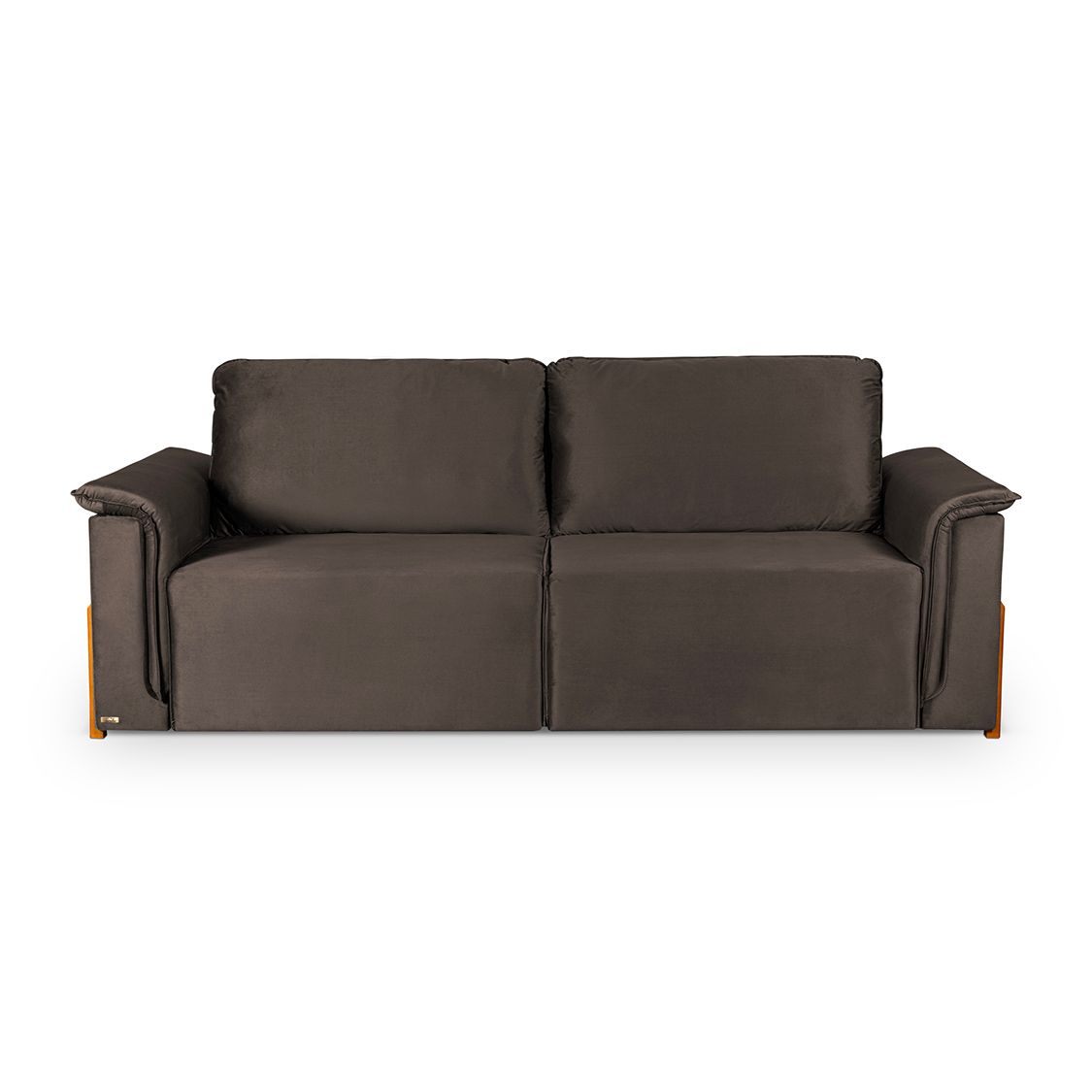 98 IN. RIVIERA FAMILY SOFA BROWN