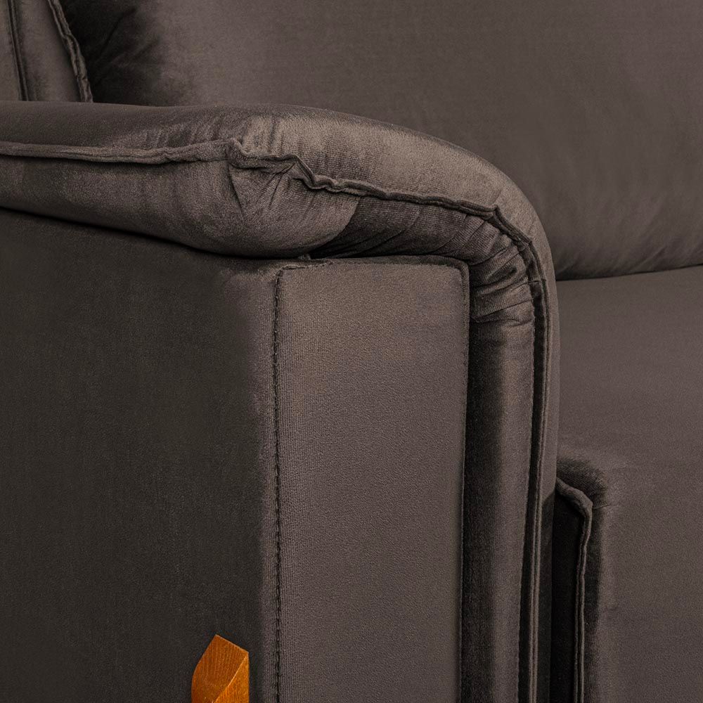 98 IN. RIVIERA FAMILY SOFA BROWN