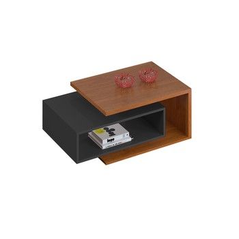 EUGENE COFFEE TABLE CINNAMON/GRAPHITE