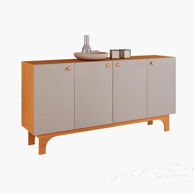 ALPHARETTA BUFFET CINNAMON/OFF WHITE