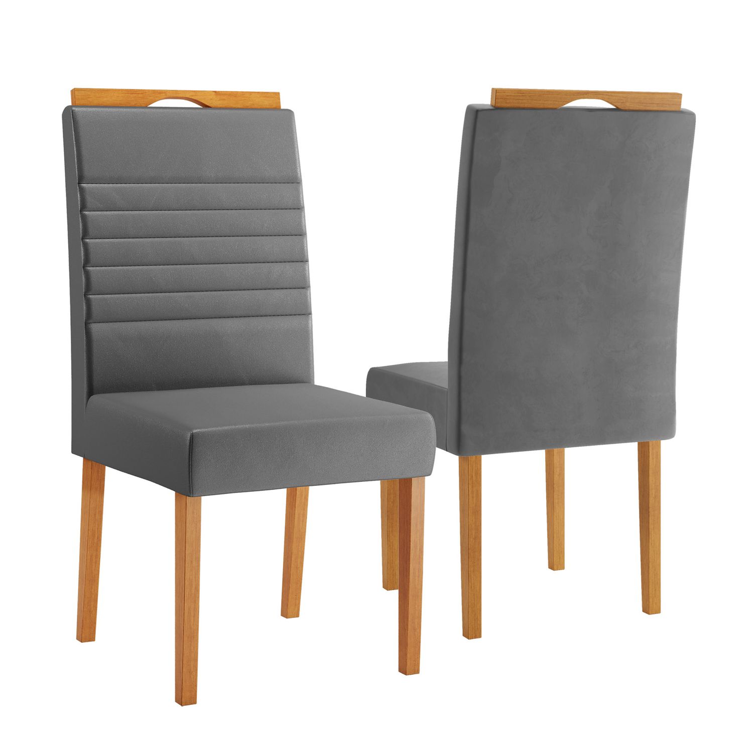 2 BARI DINING CHAIRS NEBBIA