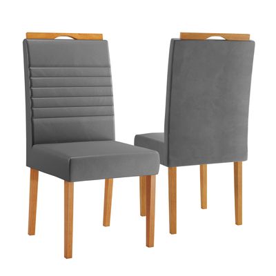 2 BARI DINING CHAIRS NEBBIA
