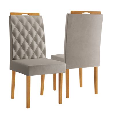 2 RAVENNA DINING CHAIRS AVORIO 2 RAVENNA DINING CHAIRS AVORIO
